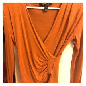 Gold women’s top size small